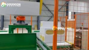 China Stone Wool Panel Production Line Basalt Wool Board Machine China factory