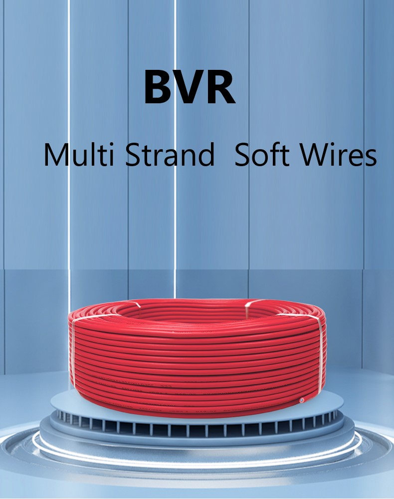 1.5mm 2.5mm 4mm 6mm PVC Insulation Copper Electricity Electrical Cable for Building
