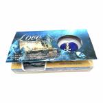 Nice Gift Love Pearl and Wish Pearl Gift Set With Neckalce and Skull Cage