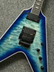 Custom shop blueburst Flying V Electric Guitar flying v guitar China OEM Guitar