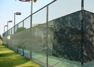 China 3mm Galvanized Chain Link Fence , Diamand 6 Ft Welded Wire Fencing Panels factory