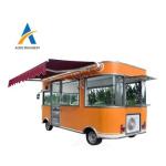 Electric Food Vending Cart Mobile Ice Cream Cafe Bar Food Trailer Food Cart