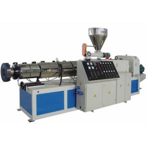 China SJZ Conical Twin Screw Extrusion Machine / Pvc Pipe Extrusion Line on sale