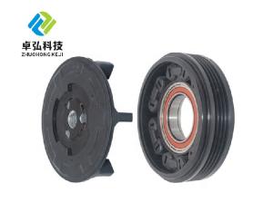 China Auto AC Compressor Pulley Clutch Kit 4PK 125MM 12V for BMW E60 530 525 OE NO. 6SEU16C factory