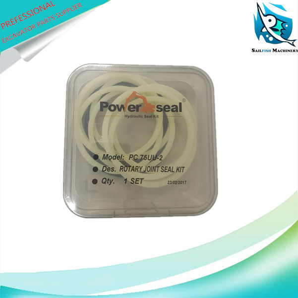Hot sale good quality PC75UU-2 rotary joint seal kit for KOMATSU excavator
