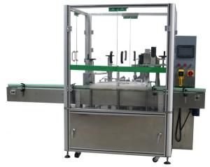 Nail Enamal Automatic Bottle Capping Machine , Automatic Liquid Packing Machine