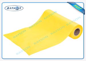 China 60g Blue And White Spun bond Polypropylene Non Woven Fabric Flat Water Smooth Surface Repellent factory
