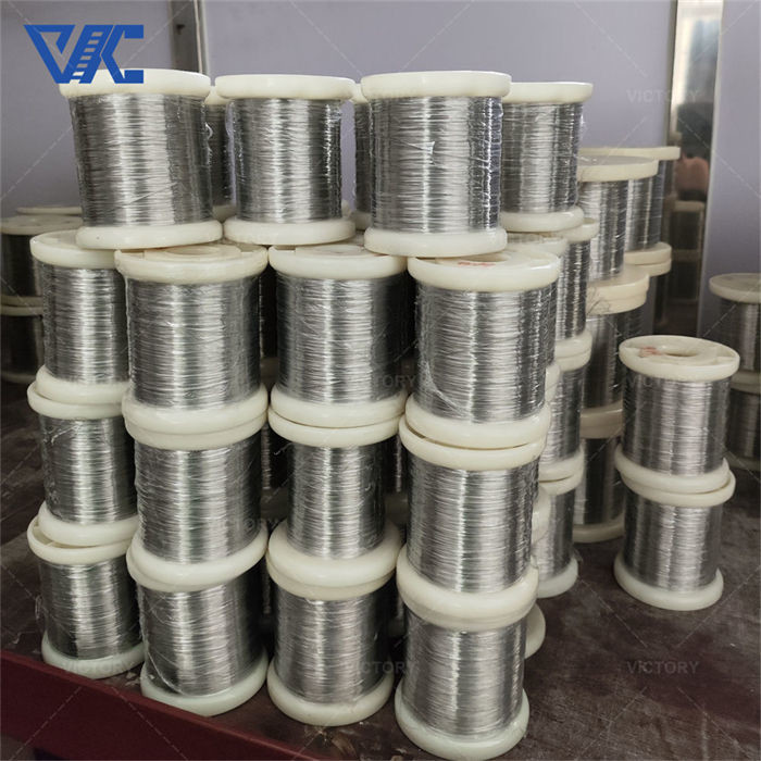 FeCrAl Alloy 0Cr23Al5 D Electric Resistance Round Wire For Industry Oven Heating Elements