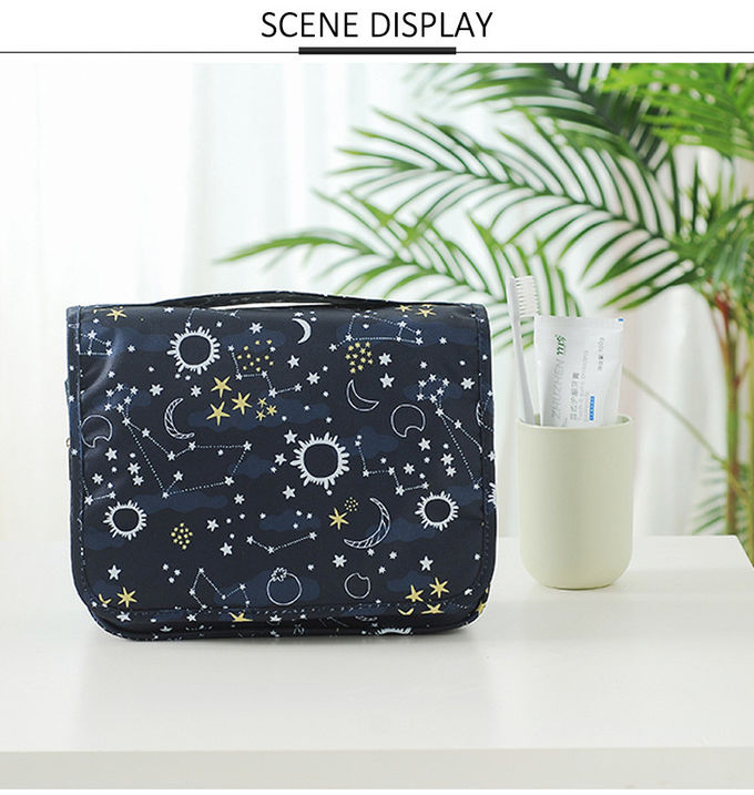 Direct Supplier Bulk Colorful Printing Oxford Toiletry Bag Hanging
