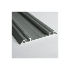 China Mill Finish 0.70MM Wardrobe Custom Aluminum Extrusions factory