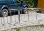 Sports Activities Crowd Control Barriers , Concert Metal Pedestrian Barriers