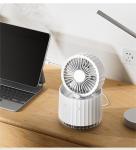 5V Hot Humidifying Spray Fan USB Desktop Charging Small Fan Folding Portable