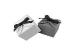 Square Shape Custom Printed Gift Boxes Coated Paper Material Size 6.5 * 6.5 * 4