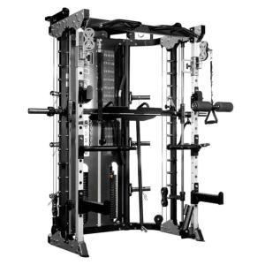 China Indoor All in One Gym Equipment Strength Training Multi Functional Smith Machine factory