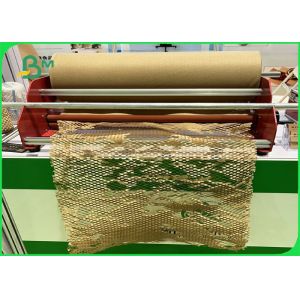 80gsm Fragile Wrapping Buffer Paper Recycled Kraft Paper Honeycomb