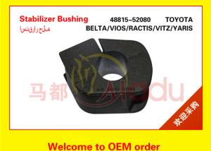 China Antioxidant Stabilizer Rubber Bushing OEM 48815-52080 For RACTIS NCP120 SCP100 Car factory