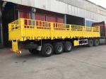 Truckman Brand Cargo Semi Trailer , Semi Tractor Trailer With Linglong 315/80r22