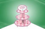 Three tier Cake Cardboard Standees , Countertop Stand up Display