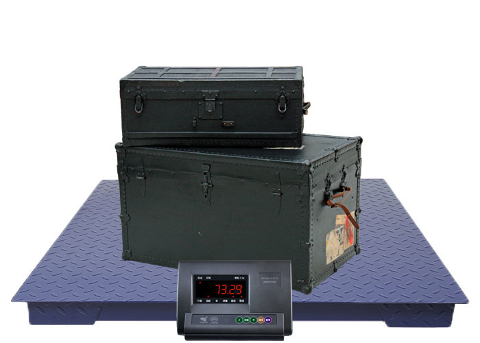 Industrial Carbon Steel Heavy Duty Floor Scales 5 Ton 1.5*1.2m