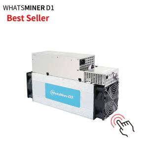 China Microbt Whatsminer D1 DCR Coin Miner 48th/S 48th 48t Blake256r14 Used factory