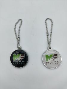 China ODM Membership Custom Metal Ornaments , 3D Steel Type Gym Badge factory