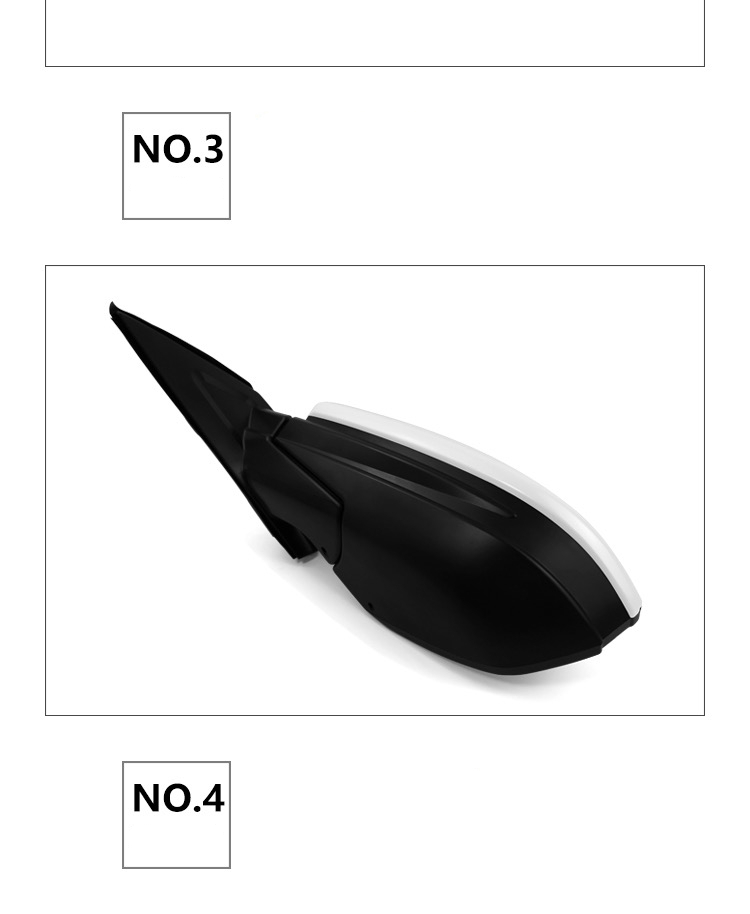 76208-TES-H02/76258-TES-H02 Car Side Mirror Rearview for Honda Civic Auto Body System