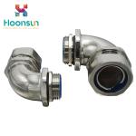 Right Angle 90 Degree Brass Union Connector M25 Male Threaded