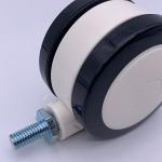 75mm Mute Medical Casters Hospital Bed Swivel Wheel​s Universal