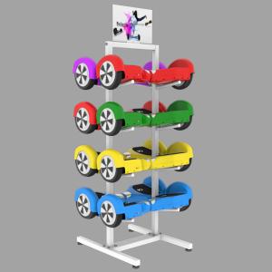 China Store Retail Two Sides Bicycle Display Stand Metal Custom Mountain Bike Display Rack factory