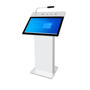 School Classroom Smart Digital Podium Lectern With Microphone And Speaker