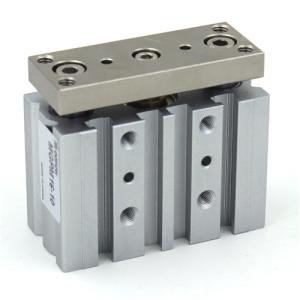 China Aluminum Pneumatic Air Hydraulic Cylinder Silver SMC MGP Cylinder factory