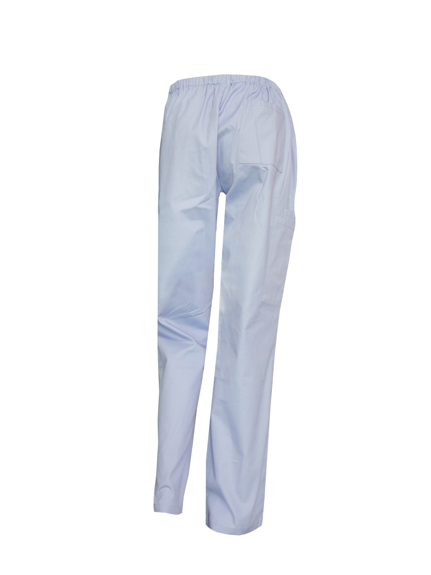 180G 65% Polyester 35% Cotton Medical Scrubs Pants Light Blue