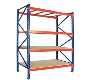 China Powder coated rack ; Medium duty rack ; China supplier longspan shelving factory