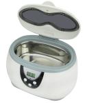 18 Cycles Ultrasonic Jewelry Cleaning Machine 600ml Ultra Sonic Ring Cleaner