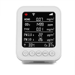 PT05 Tuya APP Air Quality Tester - WiFi-Connected CO2/PM2.5/HCHO/TVOC Monitor