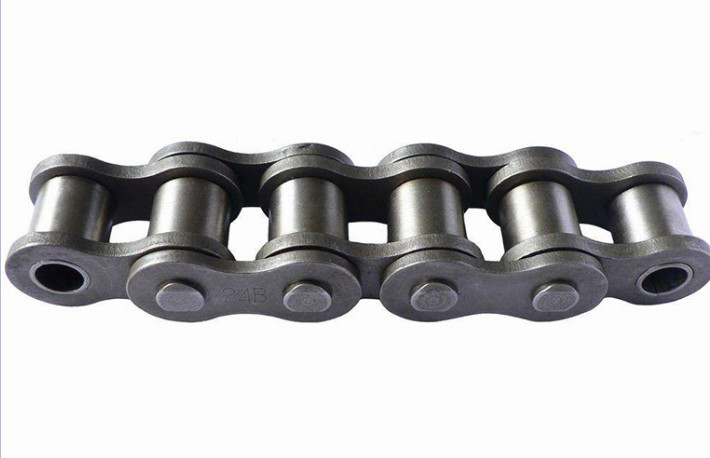 Carbon Steel ISO9001-2008 DIN Double Row Drive Chain ANSI