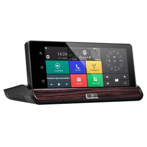 China Car Camera Full HD 1080P Rearview Mirror Wifi 3G Car DVR with GPS Navigation 7&quot; Android Dash Camera factory