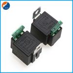 30A 12V 4 Pin Automotive Fuse Relay Car Relays With Metal Bracket