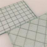 Fireproof Door with 6mm Polished Wired Glass and CCC/ISO9001/CE/SGCC/AU