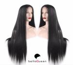 Stock Soft Malaysian Micro Braided Long Straight Full Lace Wigs Human Hair