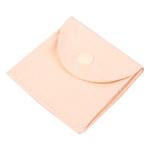 Colorful Durable Small Suede Velvet Jewelry Bag Custom Printed With Logo