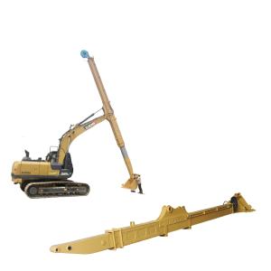 China Hight Strength Excavator Telescopic Long Reach Boom Arm With Bucket For Liugong925 factory