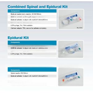 China Class I Disposable Anesthesia Epidural Kit for Injection Puncture factory