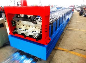 China Motorized 0.8MM - 1.2MM Roll Forming Machine Professional With 28 Stations factory