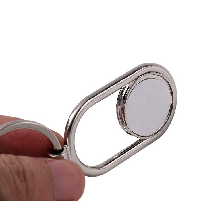 Doule-Sided Sublimation Metal Keyring Personalized Keychain For Sublimation Photos Printing