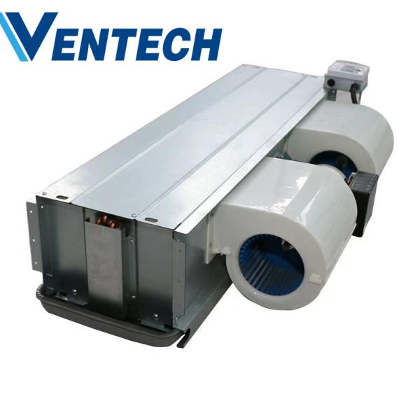 China 280m3/h Central Air Conditioning Unit Gas Refill Horizontal Concealed Fan Coil Units factory