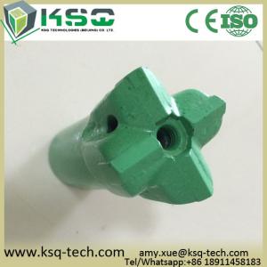 China Tungsten Carbide High Speed Drill Bits 38mm H25 R28 Threaded Steel factory