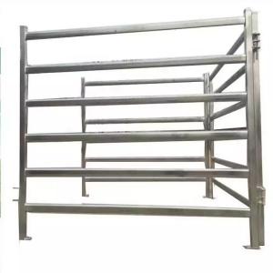 China 1.6mm 2mm Pipe ASTM API Galvanized Livestock Fencing Pre Hot Dipped Galvanized factory