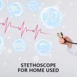 Sound Tracks Recording Digital Smart Bluetooth Stethoscope For Accurate