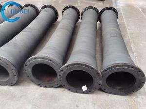 China 4&quot; 2&quot; Discharge Rubber Hose For Sump Pump Large Diameter Slurry Marine Dredging factory